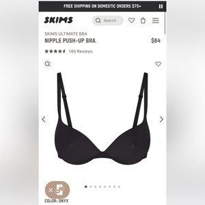 SKIMS NIPPLE PUSH-UP BRA
